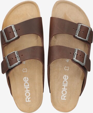 ROHDE Mules in Brown