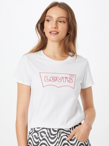 LEVI'S ® Särk 'The Perfect Tee', värv valge: eest vaates