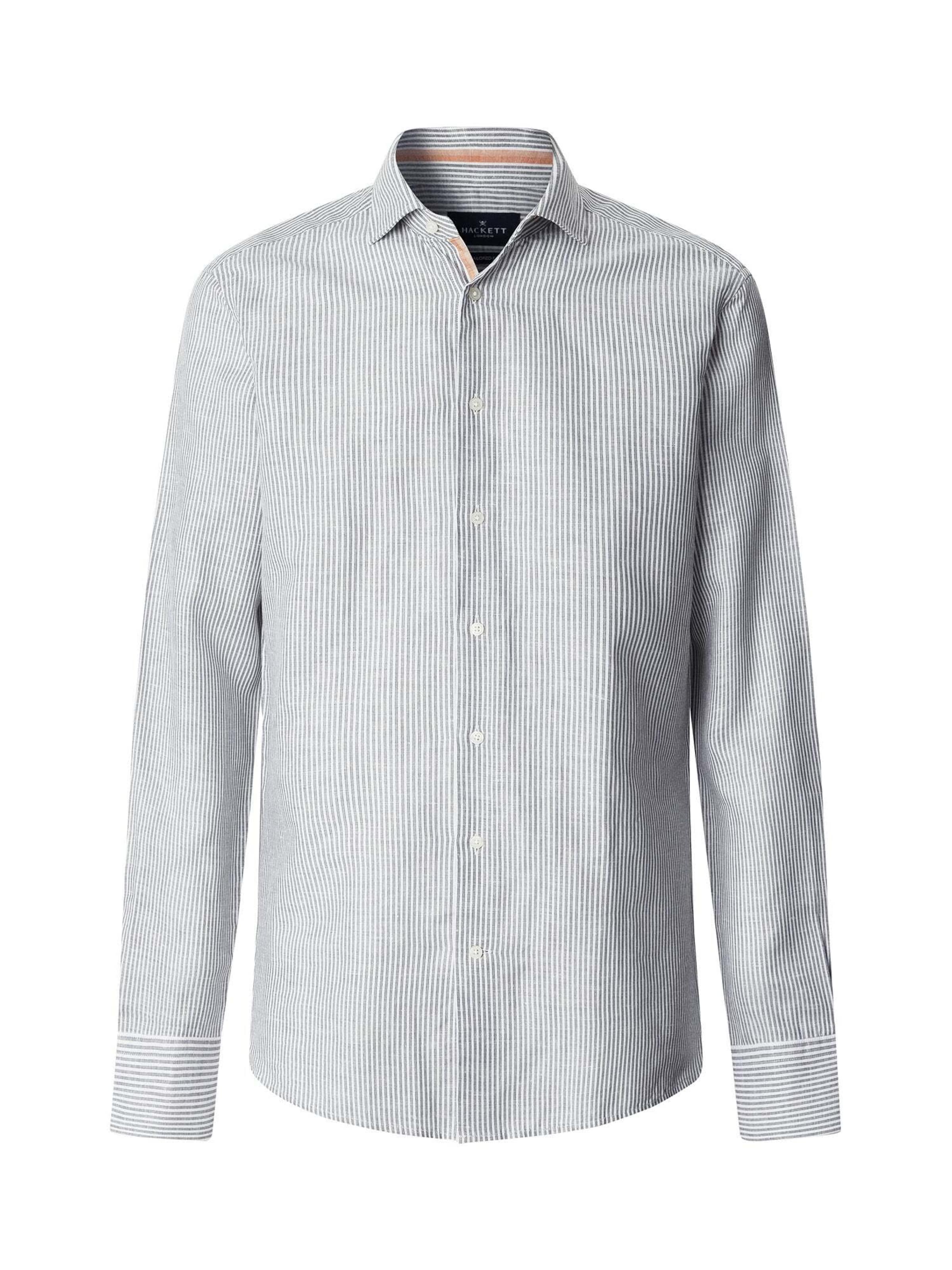 Hackett London Regular fit Button Up Shirt 'Bengal' in Green: front