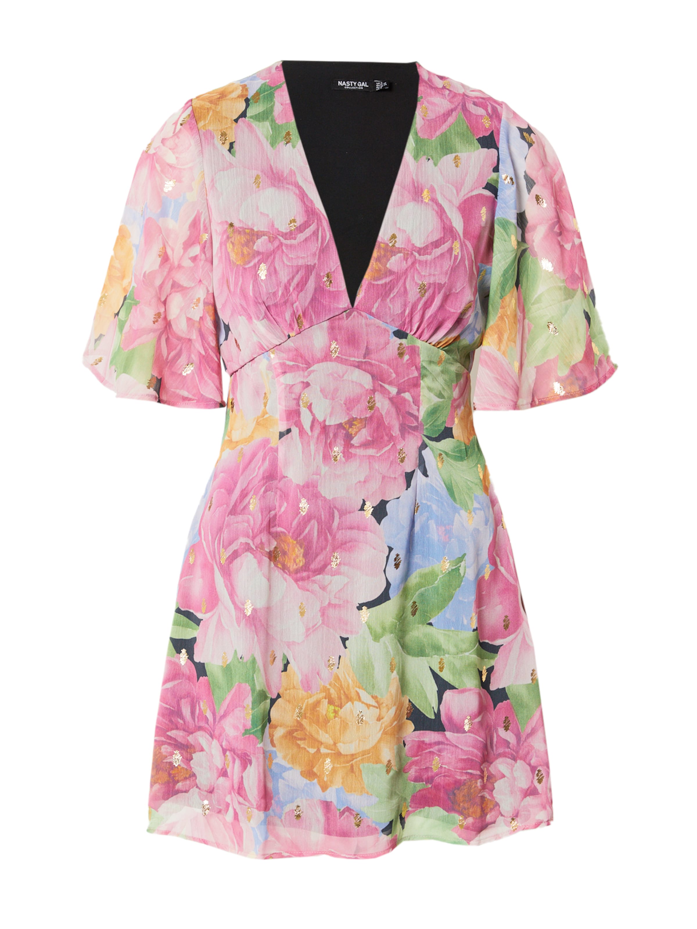 Nasty Gal Ruha - rózsaszín: elől