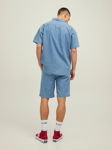JACK & JONES Regular Shorts 'LEO' in Blau
