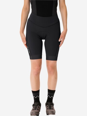 VAUDE Skinny Workout Pants '  Kuro ' in Black: front