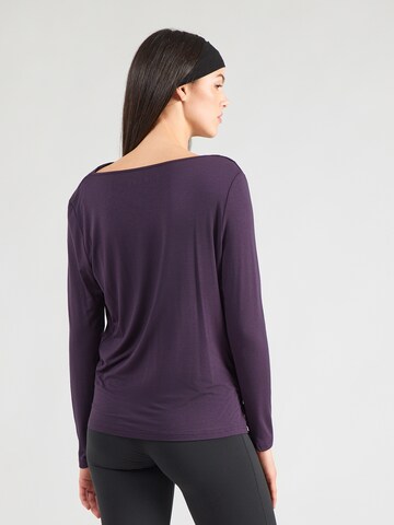 CURARE Yogawear - Camisa funcionais em roxo