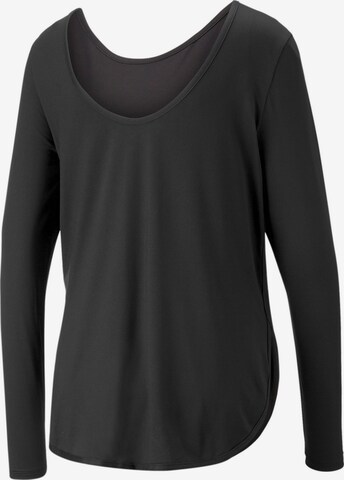 PUMATehnička sportska majica 'YOGINI LITE' - crna boja