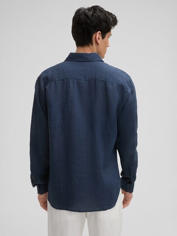 STRELLSON Slim fit Button Up Shirt 'Ceasar' in Blue