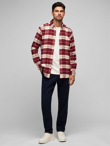 HECHTER PARIS Regular Fit Hemd in Rot