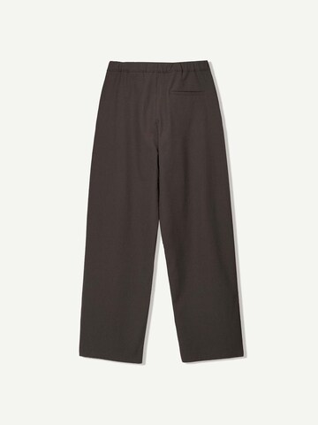 Loosefit Pantalon Bershka en beige