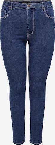 ONLY Carmakoma - Skinny Vaquero en azul: frente