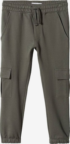 MANGO KIDS Pants 'Palermo' in Green: front