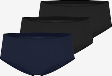 SCHIESSER Boyshorts 'Invisible Cotton' in Blue: front