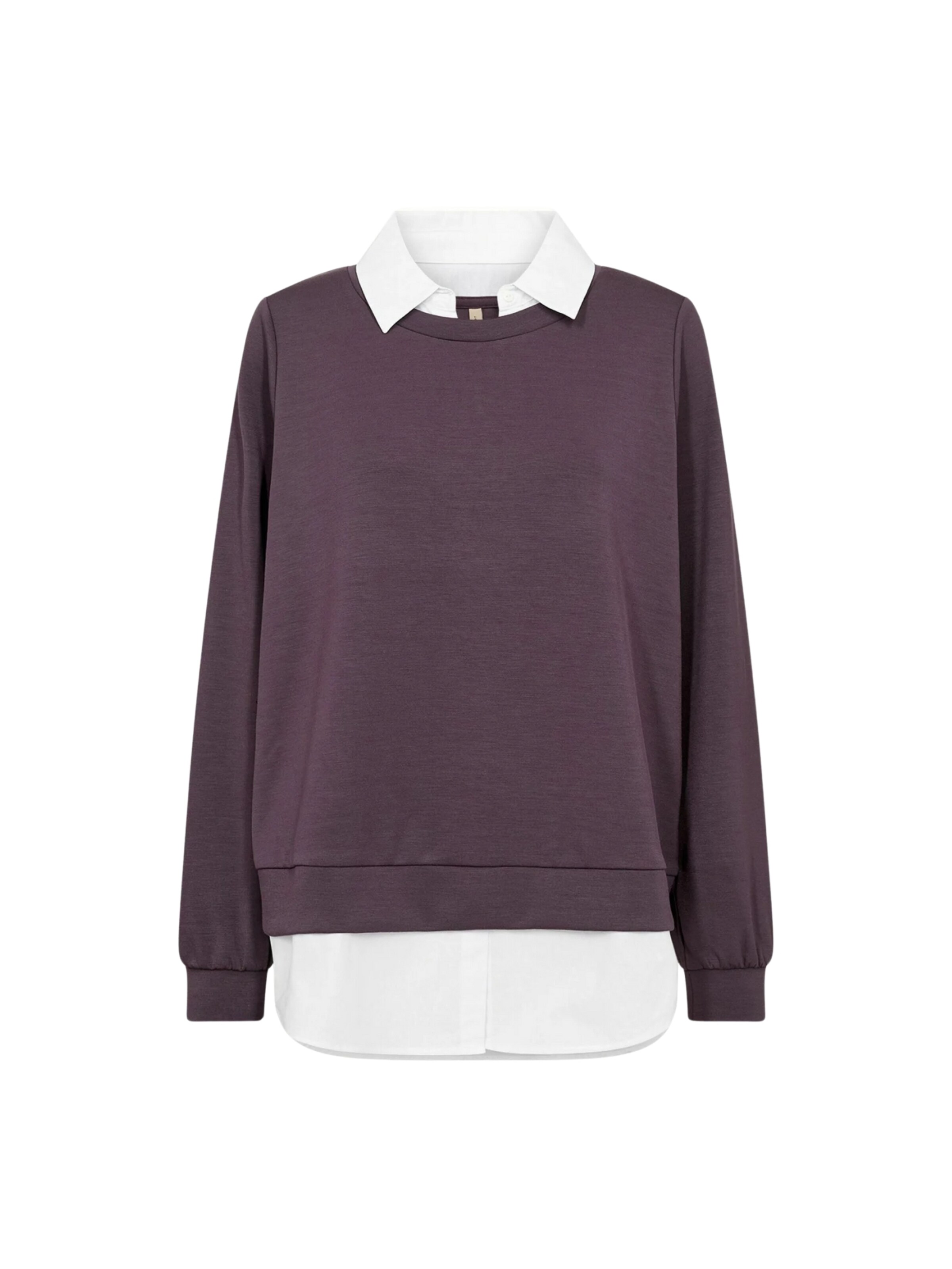 Maglietta ' BANU ' di Soyaconcept in lilla: frontale