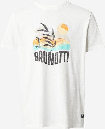 BRUNOTTI Funktionsshirt in Weiß: predná strana