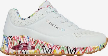 SKECHERS Tenisky 'Uno-Loving Love' – bílá: přední strana