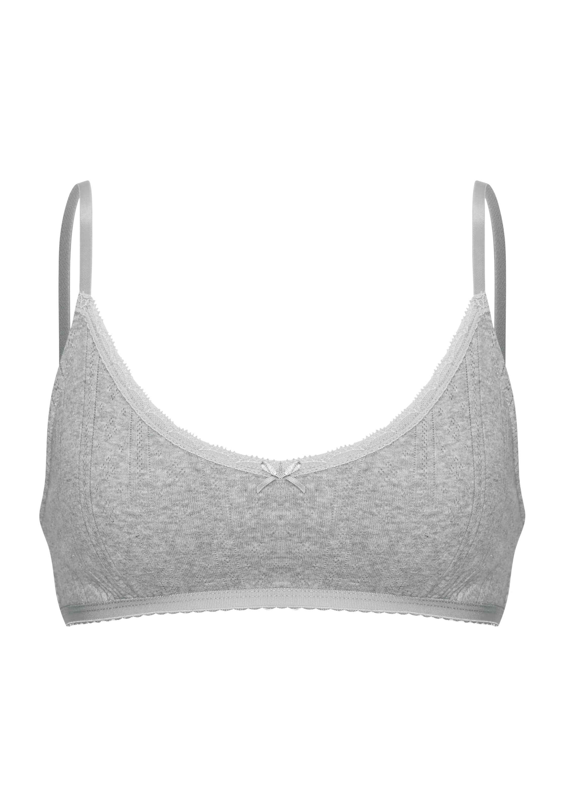 VIVANCE Bustier Melltartó - szürke