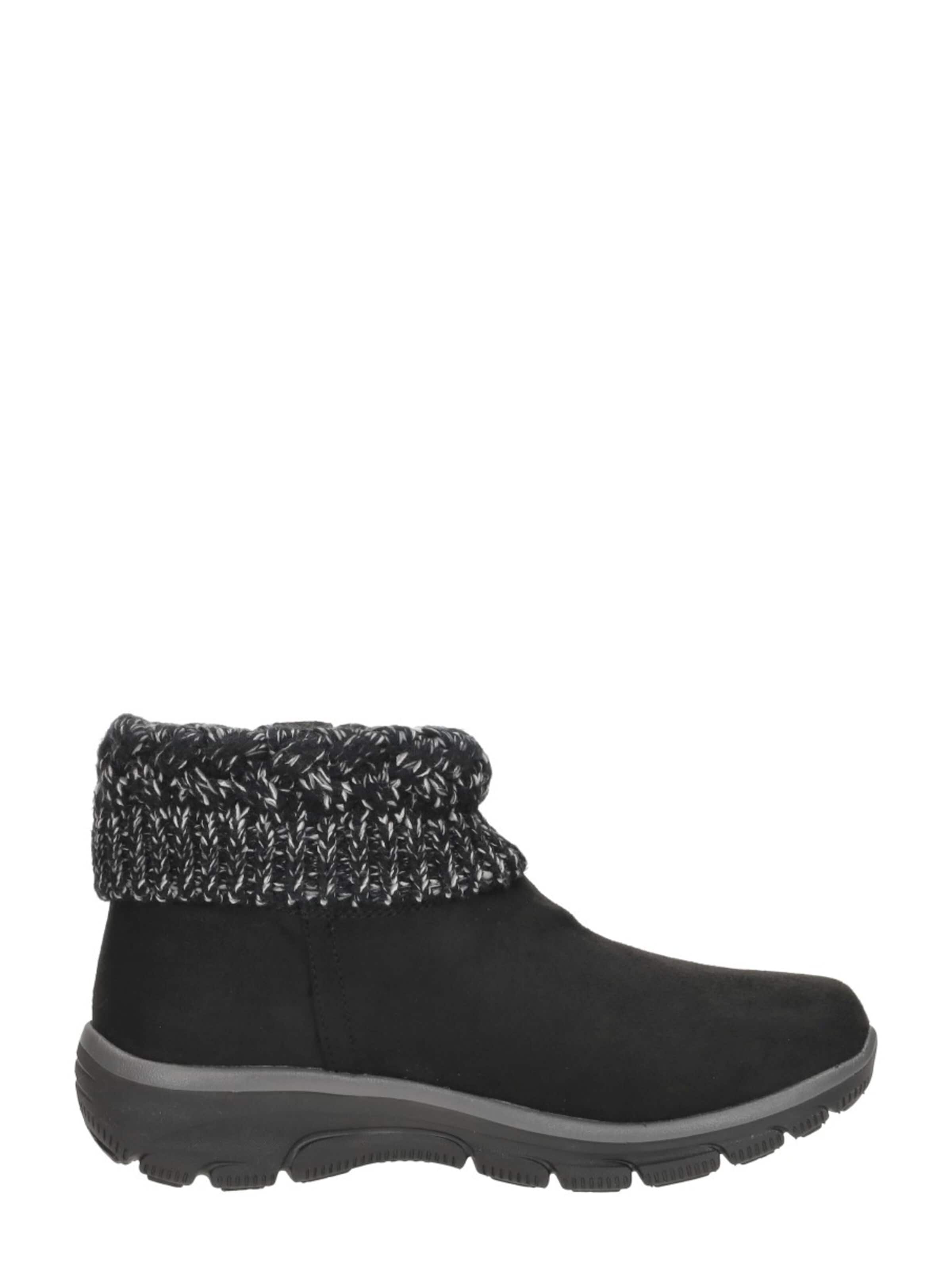 Boots 'Enkellaarsjes Plat' SKECHERS en noir