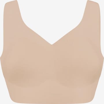 cfab (formerly creamy fabrics) - Sujetador reductor 'Comfort Minimizer Back Support BH' en beige: frente