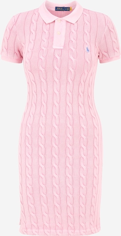 Polo Ralph Lauren Úpletové šaty – pink: přední strana