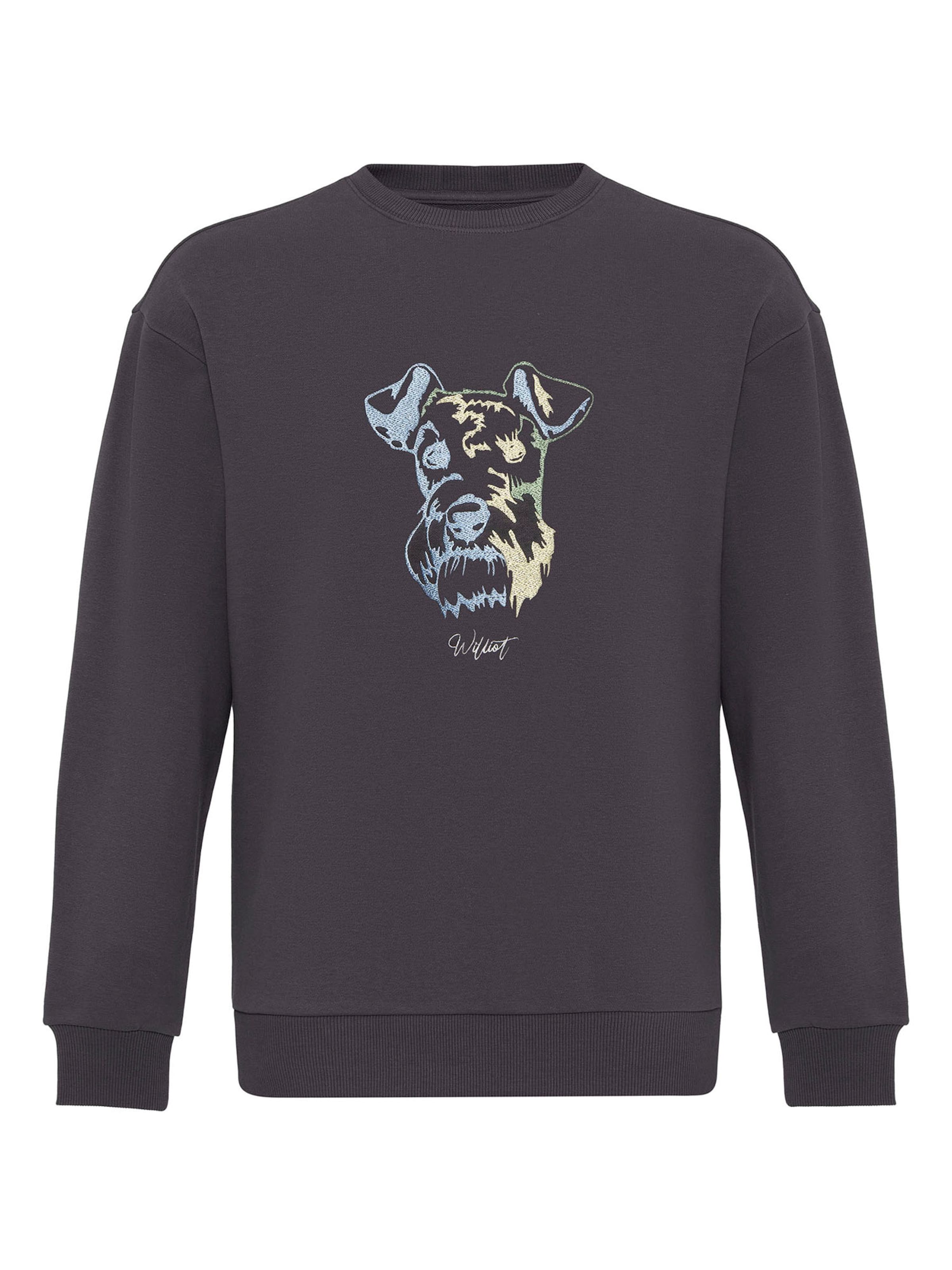 Williot Μπλούζα φούτερ σε γκρι: μπροστά