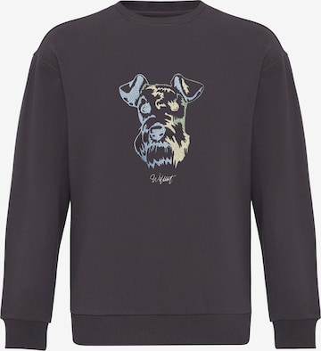 Sweat-shirt Williot en gris : devant