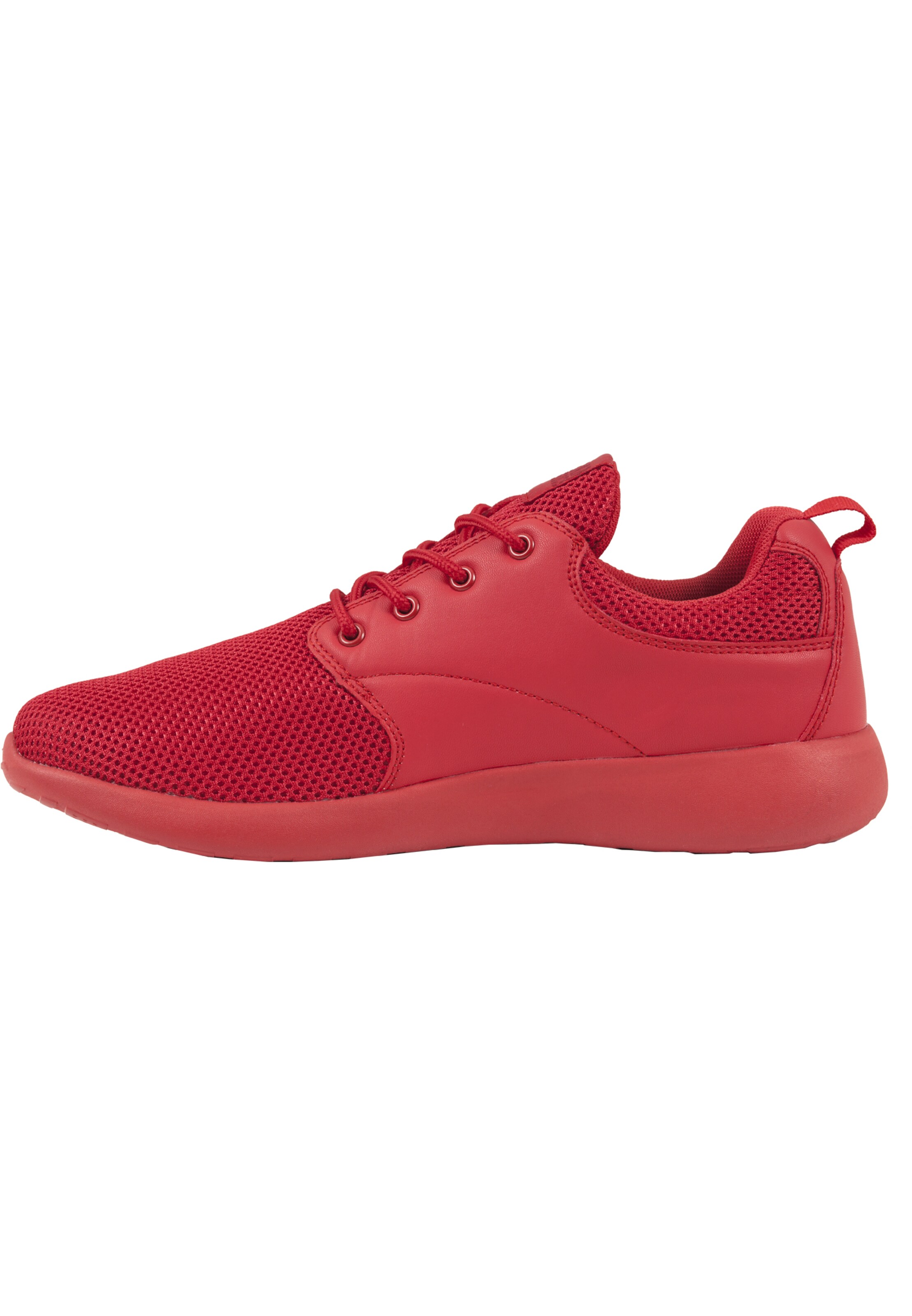 Urban Classics Sneaker 'Light Runner' in Rot: Vorderseite