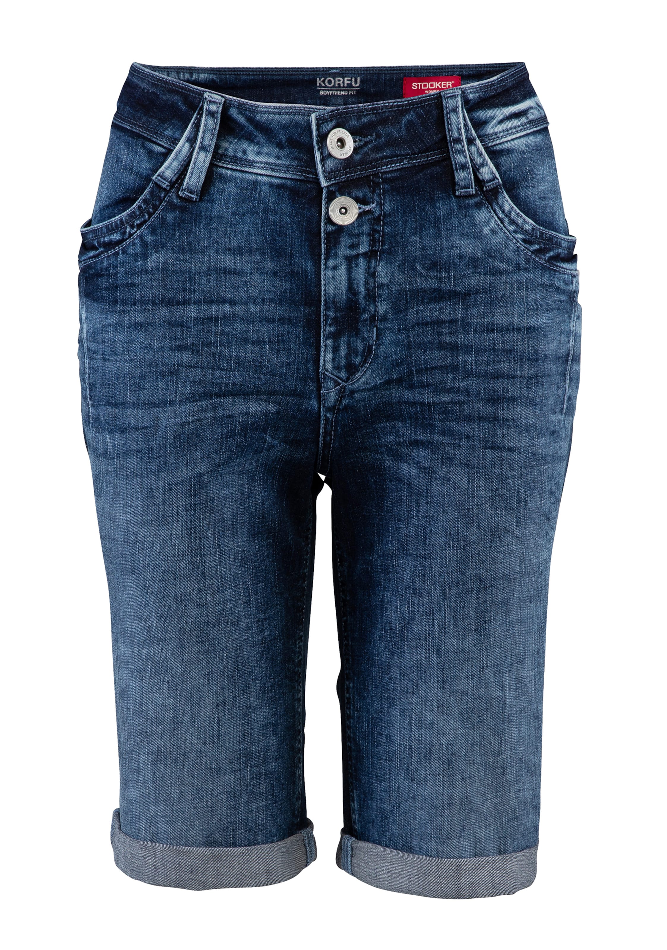 Coupe slim Jean 'Korfu' STOOKER WOMEN en bleu : devant