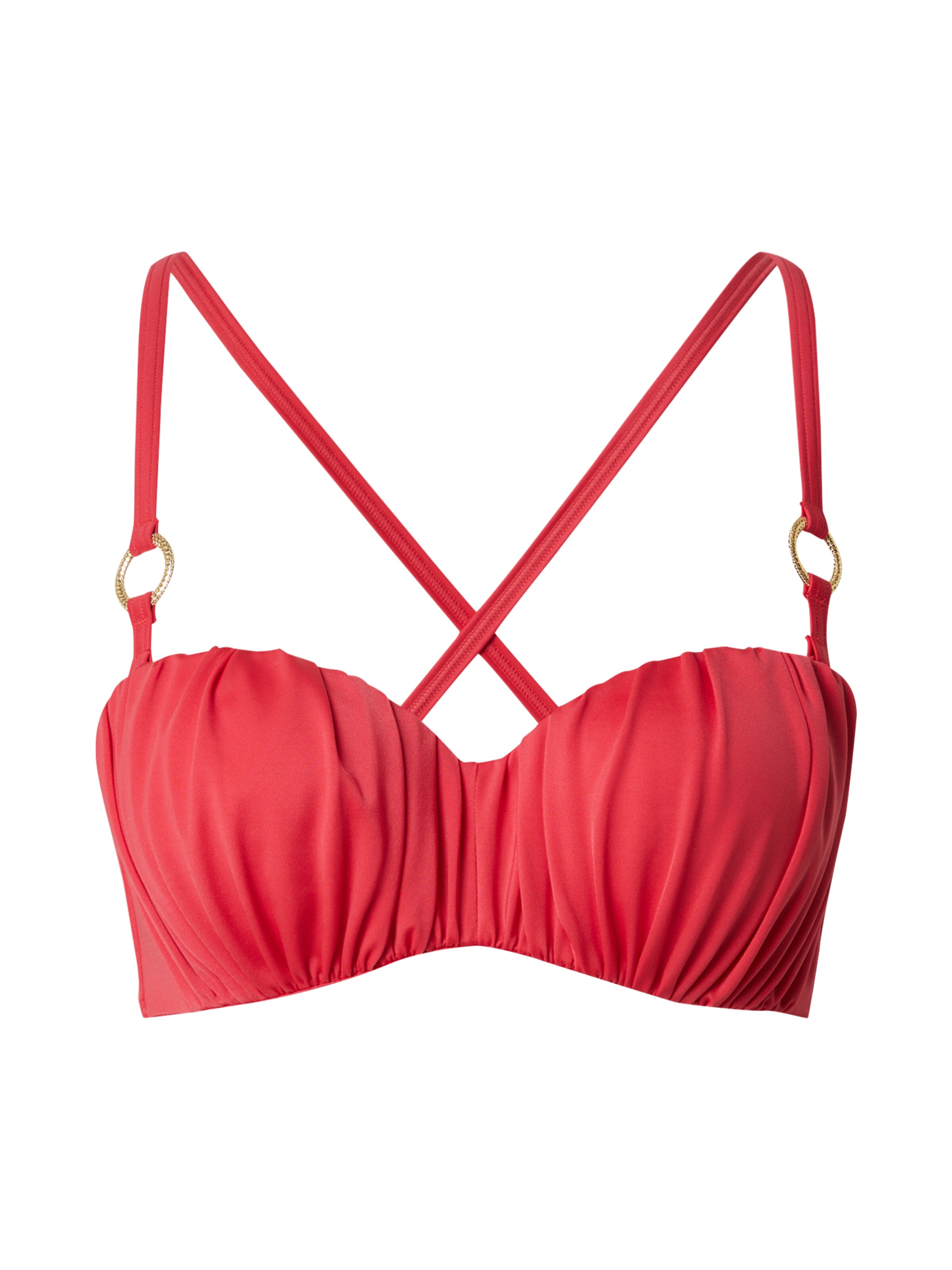 Dorina Бандо Верх бикини в Ярко-розовый: спереди