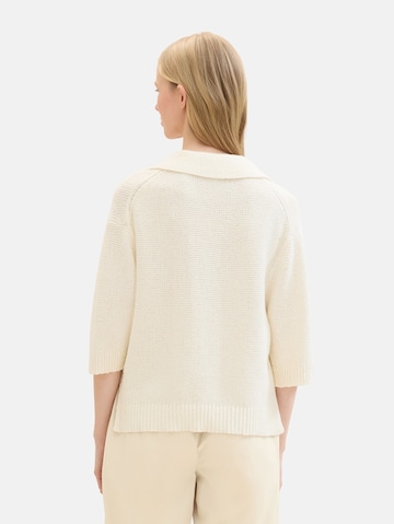 TOM TAILOR Sweater in Beige