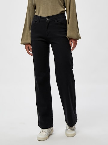 DESIRES regular Jeans 'Florence' i sort: forside