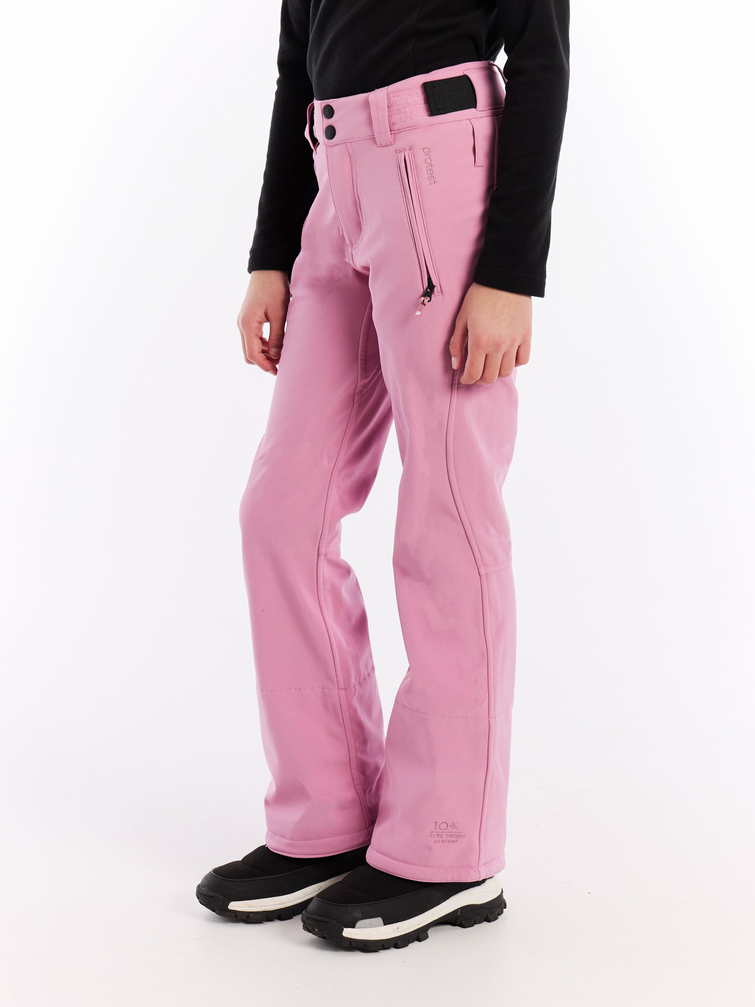 PROTEST Slim fit Workout Pants 'RELOLE JR' in Red