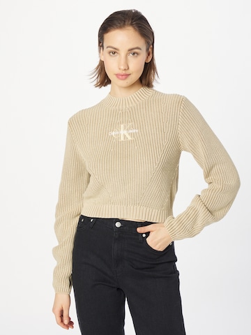 Pullover di Calvin Klein in beige: frontale