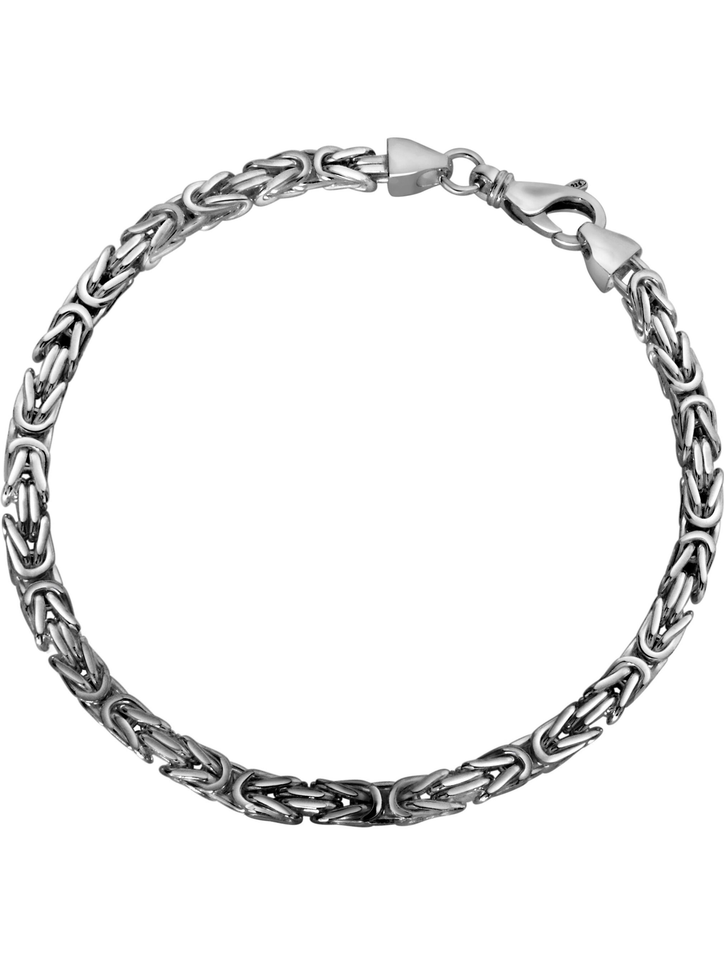 AVESANO Armband 'Königs'‌‌‌‌‌‌‌‌‌‌ in Silber: Vorderseite