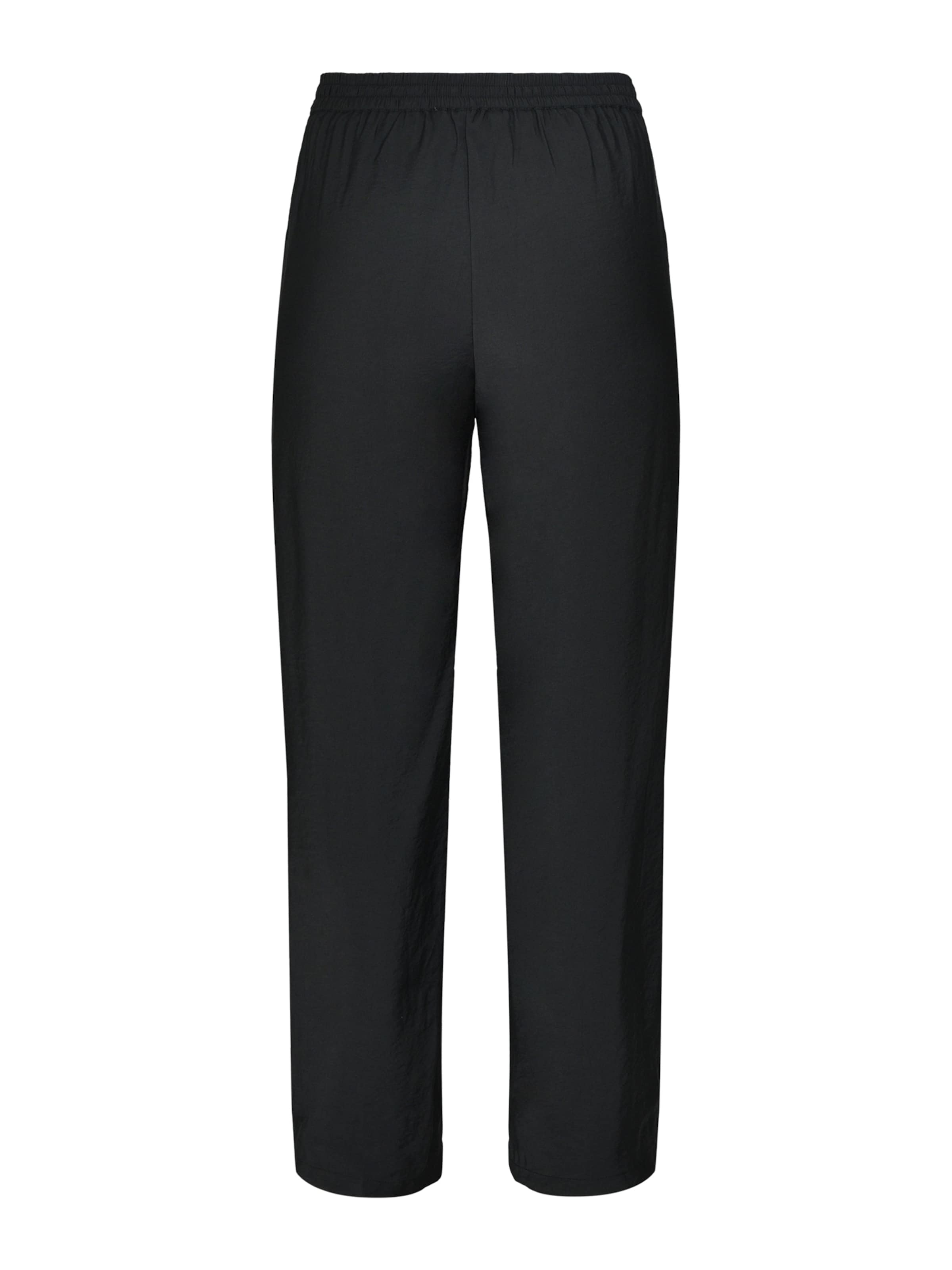 SISTERS POINT Wide Leg Bukser 'ELLA-PA3' i sort