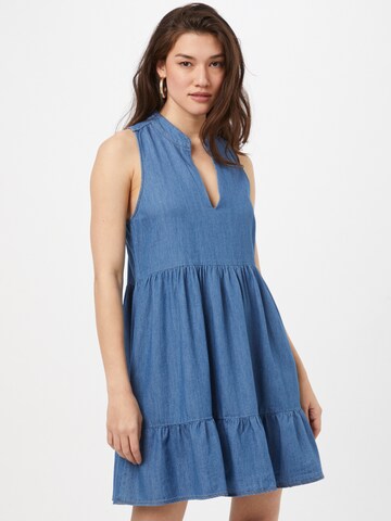 Funky Buddha Summer Dress in Blue: front