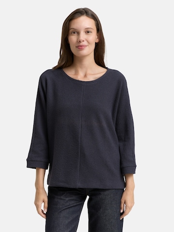 TOM TAILOR Shirt in Blue: front