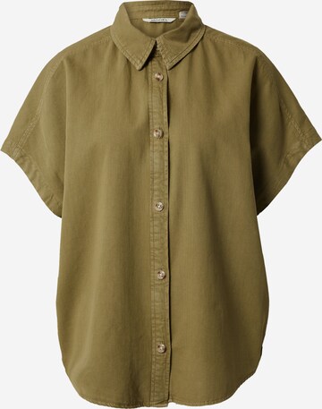 Monki Blouse in Groen: voorkant