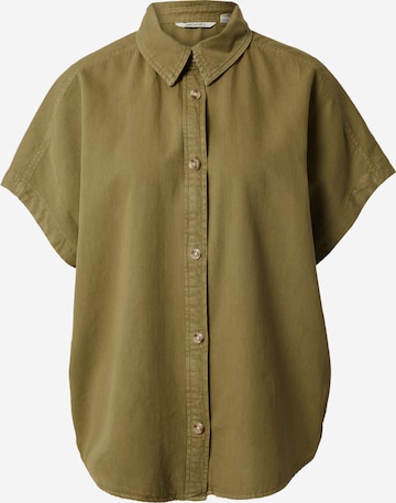 Monki Blouse in Green: front