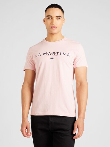 La Martina Shirt in Rood: voorkant