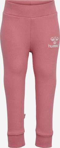 Hummel Leggings in Roze: voorkant