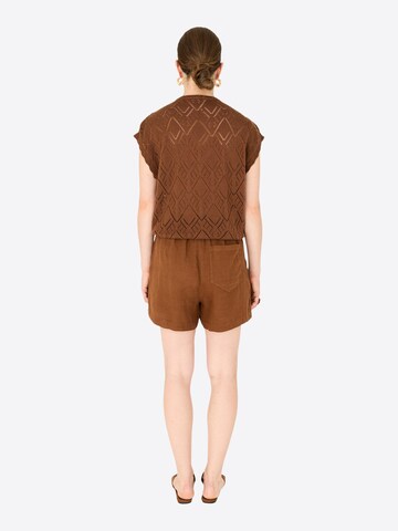 Bellamy Gallery Regular Pants 'Mio' in Brown