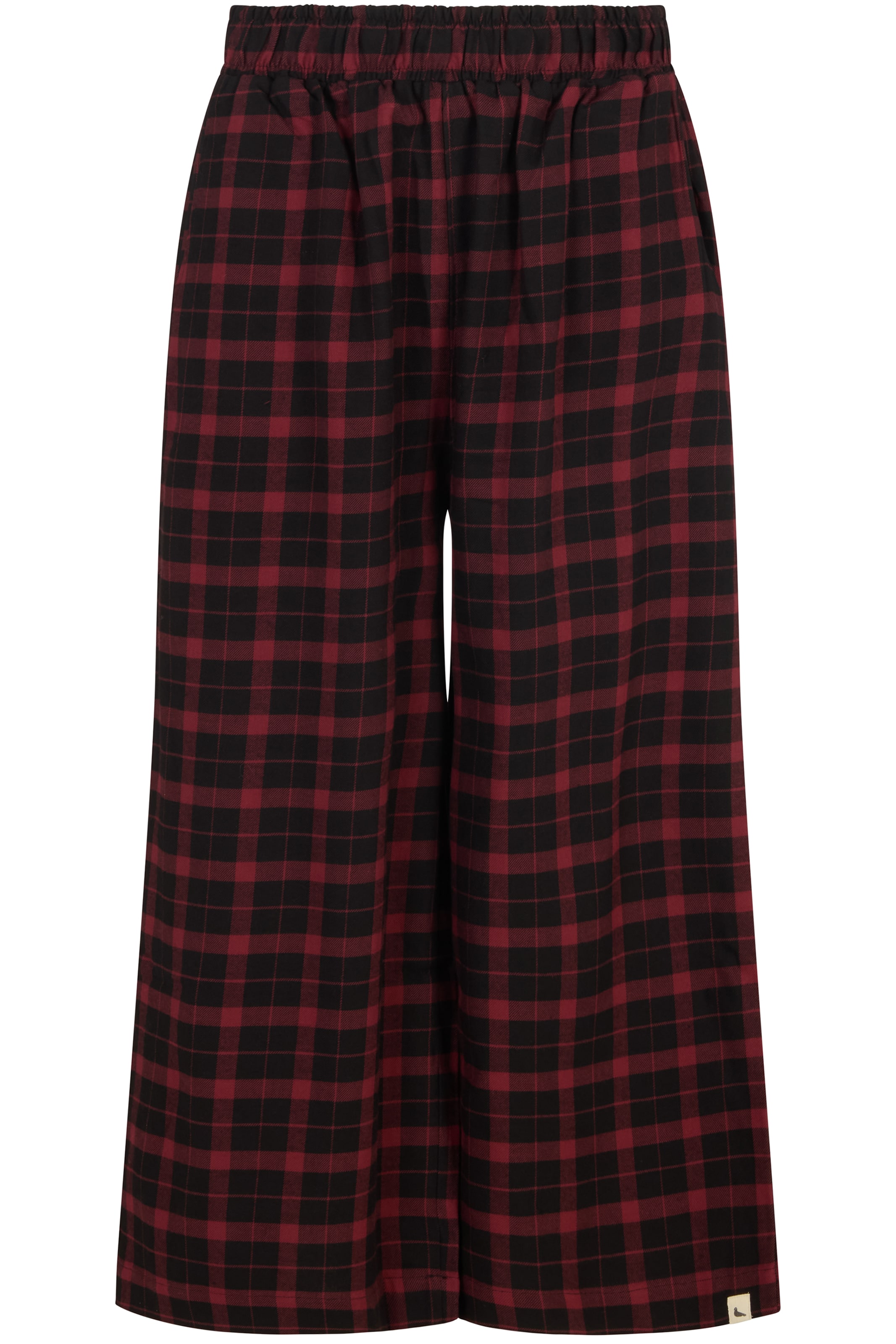 Turtledove London Regular Hose in Rot: Vorderseite