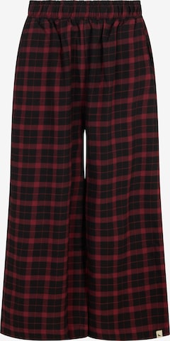 Turtledove London Trousers in Red: front