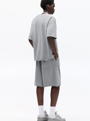 Baggy Pantalon Pull&Bear en gris