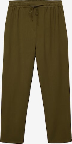 Regular Pantalon 'FLUIDO' MANGO en vert : devant