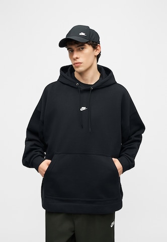 Nike Sportswear Sweatshirt 'CLUB' i svart