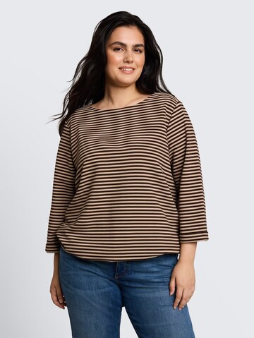 Tom Tailor Women + Póló - barna: elől
