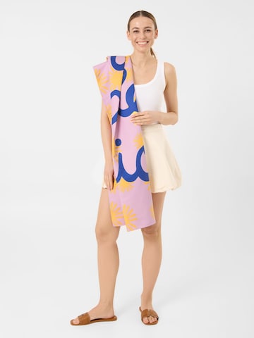 CODELLO Strandlaken 'o sole mio' in Lila: voorkant