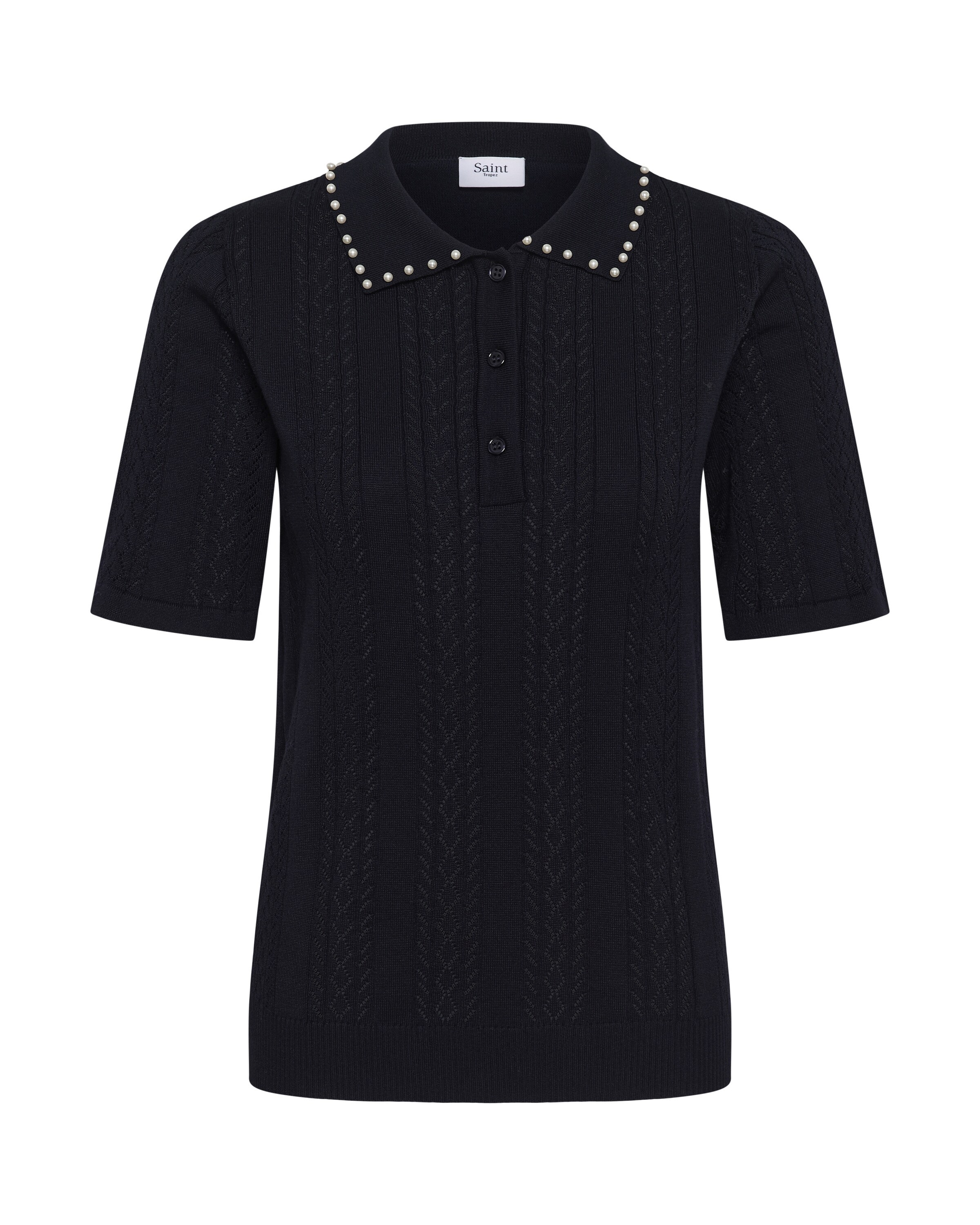 SAINT TROPEZ - Jersey 'Uila' en azul: frente