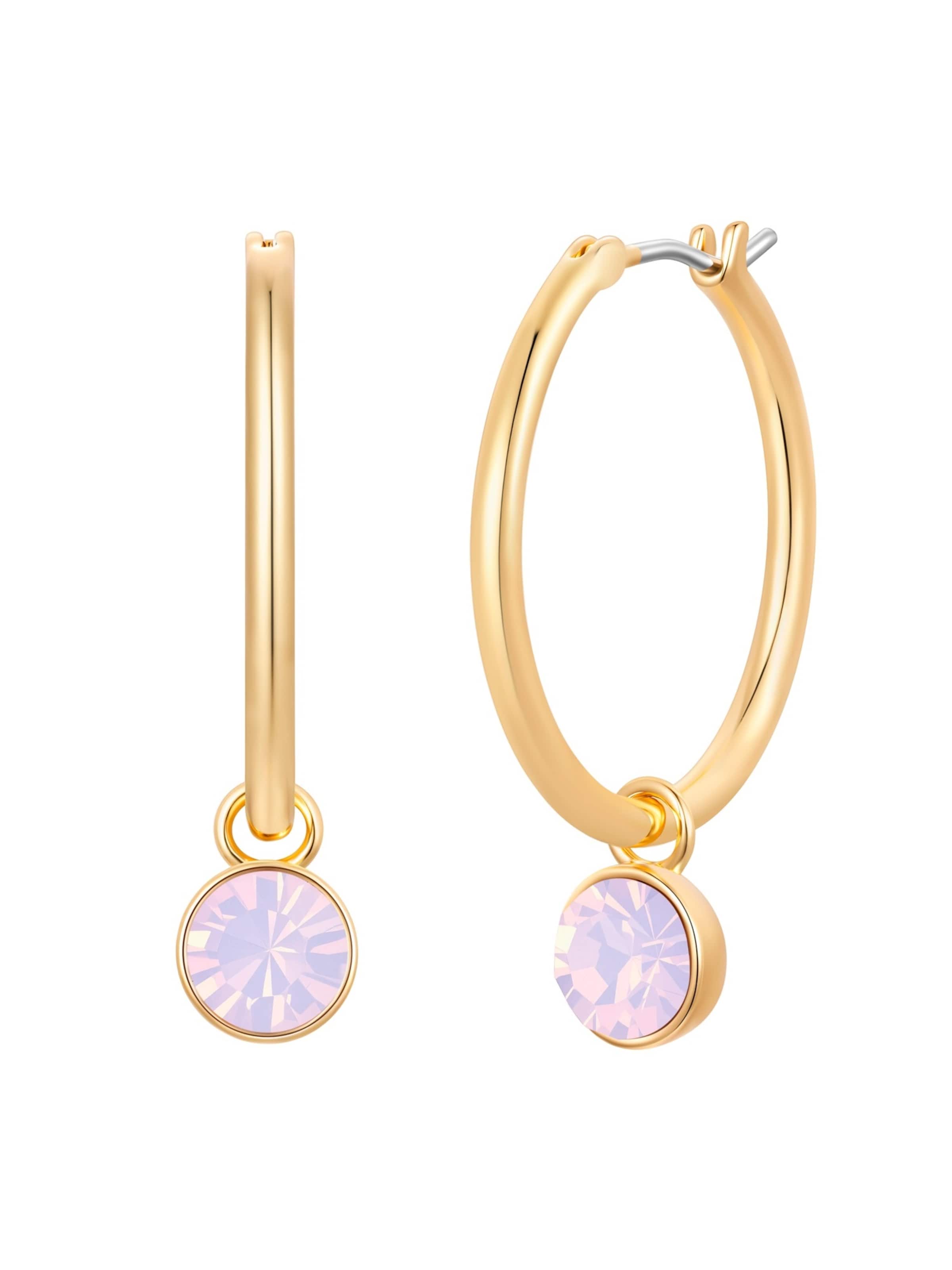 Lulu & Jane - Pendientes en oro: frente