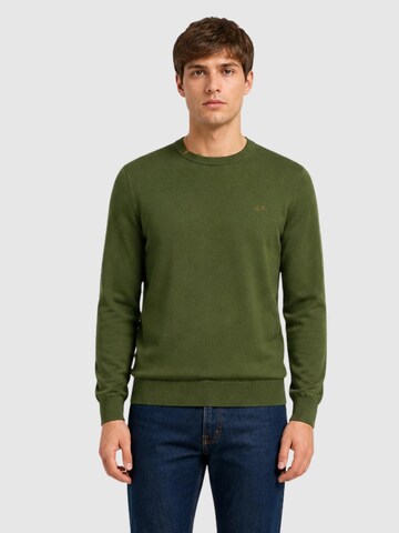 SUN68 Pullover 'K36101' i grøn