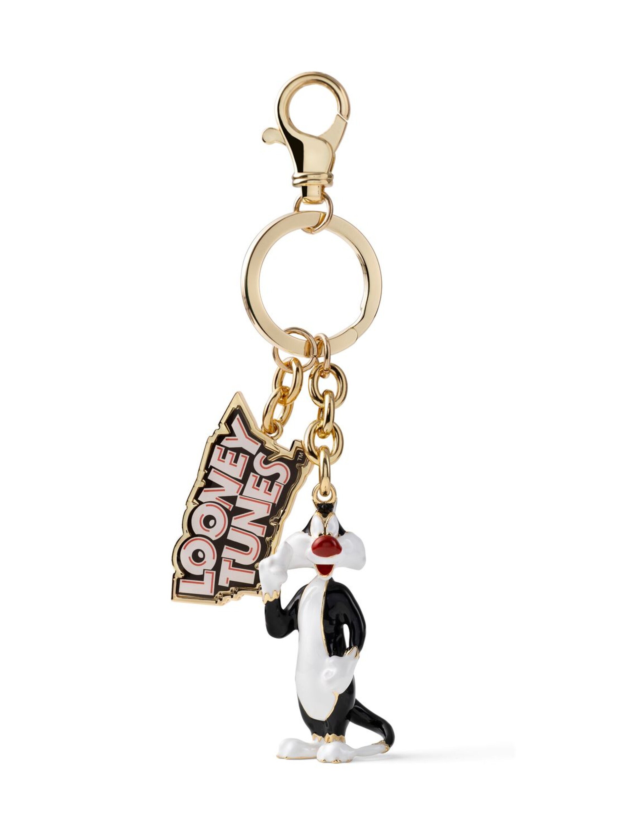 Braccialini Key Ring 'Keyring Looney Tunes' in Mixed colors: front